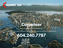 Tablet Screenshot of carpeteer.com